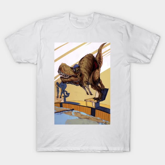 Dino Swim T-Shirt by DinoWorld